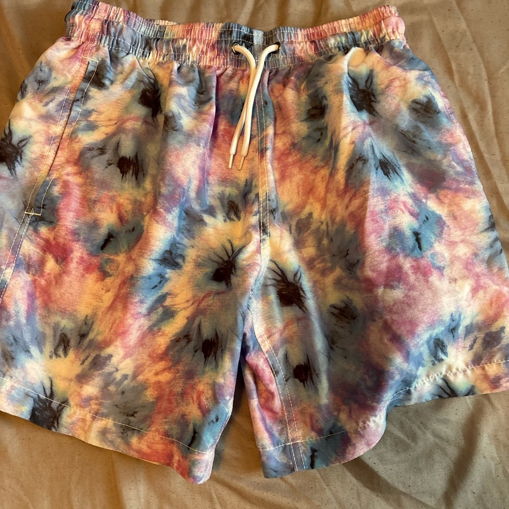 Vibrant Tie-Dye Kids Shorts